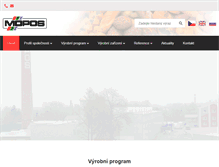 Tablet Screenshot of mopos.com
